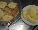 フレンチトースト焼き林檎添え作り方1写真