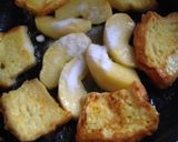 フレンチトースト焼き林檎添え作り方4写真