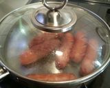 添加物減↓プリッとウインナーの茹で焼き作り方6写真
