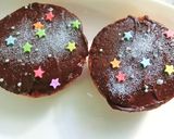 簡単⋆かわいい♡塩チョコカスタードケーキ作り方9写真
