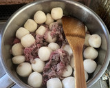 ホクホク　小芋と牛肉の旨煮こみ作り方3写真