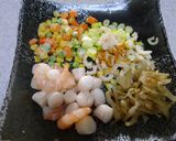 海鮮チャーハン・・・簡単１人昼ご飯①作り方1写真