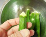 梅風味　オクラのツナマヨ和え　どすぇ作り方1写真