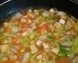 いぬ飯　厚揚げのたまごとじ作り方4写真