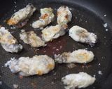 牡蠣のレモンソースソテー＊パン粉がけ作り方3写真