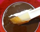 南国風の炊飯器ケーキ☆パインチョコケーキ作り方6写真