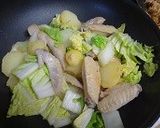 手羽先とじゃがいもと白菜のブイヨン煮作り方4写真