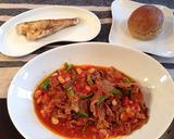 【糖質制限】牛肉と大豆のトマト煮込み作り方4写真