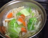 ヘルシー美味しい☆鶏豆腐団子スープ作り方3写真