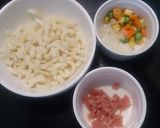 離乳食:後期〜焼きうどん☆バター醤油味作り方1写真