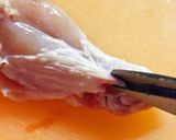食べやすいの♪手羽元の開き方　ハサミ版有作り方7写真