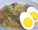 こどもも喜ぶ♪大根と豚こま肉の煮物作り方5写真