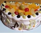 誕生日ケーキ ピンクのピアノ作り方5写真