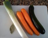 野菜の甘みたっぷり☆ズッキーニのスープ作り方1写真