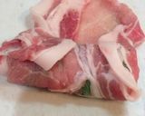 豚シソ、チーズ巻き！巻き方写真有作り方7写真