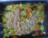 糸こんにゃくで♪ソース焼きそば風作り方5写真