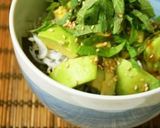 胡麻好きの♪塩麹豆腐とアボカド丼作り方9写真
