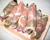 甘辛ダレがおいしい！野菜と大葉の豚肉巻き作り方4写真