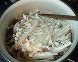 芯から温い！きのこいっぱい あんかけ蕎麦作り方4写真