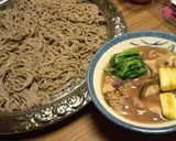 芯から温い！きのこいっぱい あんかけ蕎麦作り方8写真