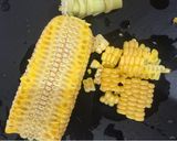 とうもろこしご飯とペペロン炒め作り方2写真
