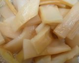 激ウマ水煮メンマの黒胡椒炒め作り方1写真