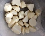 大根と里芋の煮物作り方1写真