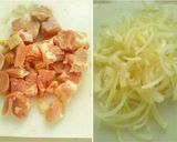 ヘルシー☆鶏肉と玉ねぎのトマト煮作り方1写真