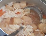 湯葉と麩のお味噌汁♪作り方4写真