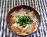 湯葉と麩のお味噌汁♪作り方6写真