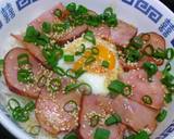 お手軽チャーシュー丼作り方3写真