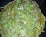 じゃがいもキャベツのスペインオムレツ風♪作り方5写真