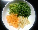 大根の葉とじゃこ炒め作り方1写真