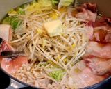 昆布と中華出汁で♪美味しい塩もつ鍋作り方13写真
