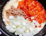 簡単激ウマ!トマトとツナのクリームパスタ作り方7写真