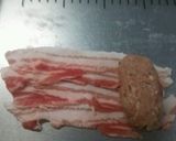 贅沢ジューシー肉巻きハンバーグ作り方1写真