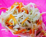 鶏皮ともやしで☆和え物作り方3写真