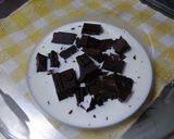 ガーナde 簡単ガトーショコラ風ケーキ作り方1写真