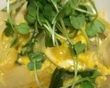納豆のタレde野菜とじ丼作り方7写真
