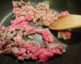 健康レシピ♥︎牛肉としめじ煮のおろし和え作り方2写真
