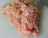 ヘルシー淡白、とりむね豆腐ハンバーグ作り方1写真