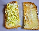 忙しい朝に！焼豚deかんたんホットサンド作り方4写真
