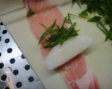餅とネギの豚巻き★トロォーリ美味しいよ★作り方5写真