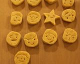 サクサクおかおのクッキー ☆作り方3写真