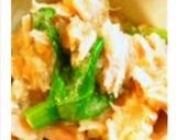 ★青梗菜のツナポンおろし★作り方6写真