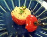 黒胡椒香るチーズ&きのこリゾット作り方7写真