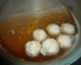 肉団子の生地　京都カフェ作り方8写真