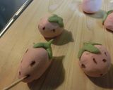 チョコクリームとろ～りキュートな苺餅♡作り方3写真