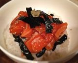 アトランティックサーモンで漬け丼作り方3写真