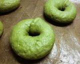 抹茶ベーグル作り方7写真